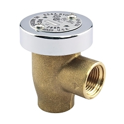 WATTS® 0792038 LF288A Anti-Siphon Vacuum Breaker, 1/2 in Nominal, FNPT End Style, Brass Body, Vacuum Breaker, Import