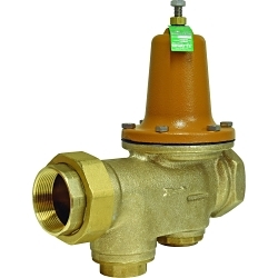 WATTS® 0009465 LF25AUB-Z3 Pressure Reducing Valve, 2 in Nominal, FNPT Union x FNPT End Style, 25 to 75 psi Pressure, Cast Copper Silicon Alloy Body