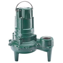 Zoeller® 267-0002 Waste-Mate 260 Non-Automatic/Manual Operation Submersible Pump, 1/2 hp, 115 V AC, 2 or 3 in NPT Outlet, Cast Iron, 10.4 A, 1 ph