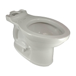 American Standard 3195A101.222 Toilet Bowl, Champion, Linen, Elongated Shape, 12 in Rough-In, 16-1/2 in H Rim, 2-1/8 in Trapway