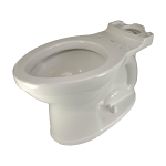 American Standard 3195A101.222 Toilet Bowl, Champion, Linen, Elongated Shape, 12 in Rough-In, 16-1/2 in H Rim, 2-1/8 in Trapway