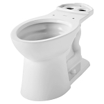 American Standard 3385A101.020 Transitional Toilet Bowl, Vormax, White, Elongated Shape, 12 in Rough-In, 15 in H Rim, 2-1/8 in Trapway