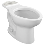 American Standard 3481001.020 Toilet Bowl, Cadet®, White, Elongated Shape, 14 in Rough-In, 16-1/2 in H Rim, 2-1/8 in Trapway