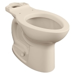 American Standard 3517A101.021 Toilet Bowl, Cadet®, Bone, Elongated Shape, 12 in Rough-In, 16-1/2 in H Rim, 2-1/16 in Trapway