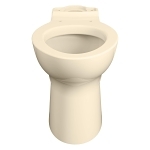 American Standard 3517A101.021 Toilet Bowl, Cadet®, Bone, Elongated Shape, 12 in Rough-In, 16-1/2 in H Rim, 2-1/16 in Trapway