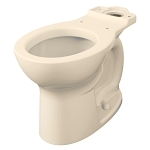 American Standard 3517B101.021 Toilet Bowl, Cadet®, Bone, Round Front Shape, 10 or 12 in Rough-In, 15 in H Rim, 2-1/8 in Trapway