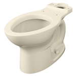 American Standard 3517C101.021 Toilet Bowl, Cadet®, Bone, Elongated Shape, 4 in Rough-In, 15 in H Rim, 2-1/8 in Trapway