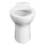 American Standard 3517F101.020 Back Spud Toilet Bowl, Cadet®, White, Elongated Shape, 10 or 12 in Rough-In, 15 in H Rim, 2-1/8 in Trapway