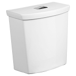 American Standard 4133A218.020 Pressure Assisted Toilet Tank, H20Ption / Other Dual Flush, 1.6 gpf, Right-hand Trip Lever Flush, White, Import