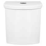 American Standard 4133A218.020 Pressure Assisted Toilet Tank, H20Ption / Other Dual Flush, 1.6 gpf, Right-hand Trip Lever Flush, White, Import