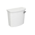 American Standard 4385A108.020 Siphon Jet Toilet Tank, Glenwall, 1.28 gpf, Right-hand Trip Lever Flush, White