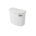 American Standard 4385A108.020 Siphon Jet Toilet Tank, Glenwall, 1.28 gpf, Right-hand Trip Lever Flush, White