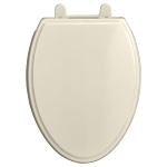 American Standard 5020A65G.222 Easy Lift-Off Traditional Toilet Seat, Traditional, Elongated Bowl, Polypropylene, Linen, Slow Close Hinge, Import