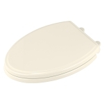 American Standard 5020A65G.222 Easy Lift-Off Traditional Toilet Seat, Traditional, Elongated Bowl, Polypropylene, Linen, Slow Close Hinge, Import
