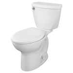 American Standard 5321A65CT.020 Toilet Seat, Champion, Elongated Bowl, White, Slow Close Hinge, Import
