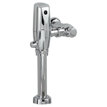 American Standard 6065121.002 Selectronic® Base Model Exposed Toilet Flush Valve, 1.28/1.1 gpf Flush Rate, 20 psi Flowing/80 psi Static Pressure, Polished Chrome, Import