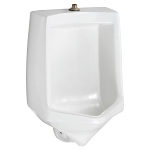 American Standard 6561017.020 Siphon-Jet Urinal, Trimbrook, Elongated Bowl, 1 gpf Flush Rate, Top Spud, Wall Mount, White, Import