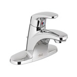 American Standard 7075000.002 Colony® Pro™ Single Control Bathroom Faucet, Polished Chrome, 1 Handles, Metal Pop-Up Drain, 1.2 gpm Flow Rate