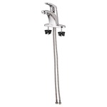 American Standard 7075000.002 Colony® Pro™ Single Control Bathroom Faucet, Polished Chrome, 1 Handles, Metal Pop-Up Drain, 1.2 gpm Flow Rate