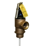 Apollo™ 18C5215150 18C-500 High Capacity Temperature and Pressure Relief Valve, 1 in Nominal, MNPT End Style, 150 psi Pressure, Bronze Body, Domestic