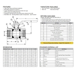 Apollo™ 70LF144HC 70LF-140-HC 2-Piece Ball Valve, 3/4 in Nominal, NPT x Hose Thread End Style, Lead Free Bronze Body, Standard Port, MPTFE Softgoods, Domestic