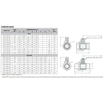 Apollo™ 77CLF24601A 77CLF-A 2-Piece Ball Valve, 1-1/4 in Nominal, Solder End Style, Bronze Body, Full Port, RPTFE Softgoods, Domestic