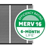 16x25" MERV 16 ALLERGY & ASTHMA REPL FILTER