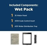 Aprilaire® 4839 Humidifier Maintenance Kit, For Use With Models 600, 600A and 600M, Metal/Paper/Plastic, Domestic