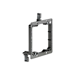 Arlington LV2 LV Series 2-Gang Low Voltage Mounting Bracket, For Use With Cable Management System, Fastened Mount, Plastic