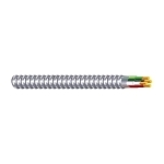 Southwire® 68583422 Type MC/THHN Building Wire, 600 V AC, (4) 12 AWG Solid Copper Conductor, 50 ft L, Black/Green/Red/White