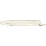 Bemis® 200E4B 346 Toilet Seat With Cover, AFFINITY ™, Round Bowl, Closed Front, Plastic, Biscuit, Adjustable Hinge