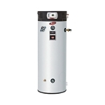 Bradford White® EF100T300E3NA2 eF Series® Gas Water Heater, 100 gal Tank, Domestic, 300000 Btu/hr Heating, Natural Gas Fuel, Direct/Power Vent, 92 %