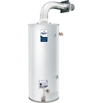 Bradford White® Defender Safety System® RG2DV50H6N-FLX Gas Water Heater, 50000 Btu/hr Heating, 48 gal Tank, Natural Gas Fuel, Direct Vent, 54 gph Recovery, Domestic