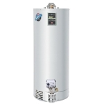Bradford White® URG130T6N-475-264 Gas Water Heater, 27000 Btu/hr Heating, 30 gal Tank, Natural Gas Fuel, Atmospheric Vent, 29 gph at 90 deg F Rise Recovery, Tall, Domestic