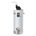 Bradford White® TTW® URG2PV50T6N19 Gas Water Heater, 40000 Btu/hr Heating, 50 gal Tank, Natural Gas Fuel, Power Vent, 43 gph at 90 deg F Rise Recovery, Tall, Domestic