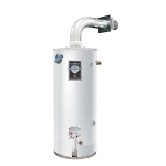 Bradford White® Defender Safety System® RG2DV50H6N-FLX Gas Water Heater, 50000 Btu/hr Heating, 48 gal Tank, Natural Gas Fuel, Direct Vent, 54 gph Recovery, Domestic