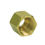BrassCraft® 61-4 Tube Nut, 1/4 in, Compression, Brass, Domestic