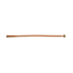 BrassCraft® Copper-Flex™ WB034-24N Water Heater Connector, 3/4 in Nominal, FNPT x Male/Female C End Style, 24 in L, 125 psi Working, Corrugated Copper, Domestic