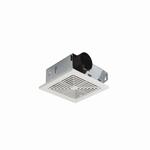 Broan® 688 Bathroom Ventilation Fan, 50 cfm, 3 in Dia Duct, 120 VAC, 0.9 A, 4 Sones, Domestic