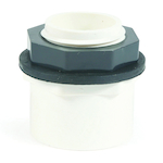 Camco 11452 Drain Pan Fitting Kit, For Use With: Water Heater and Washing Machine, 1 or 1-1/2 in, PVC, Import