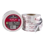 HARDCAST® 304100 Rolled Tape, 100 ft L x 3 in W, 17 mil THK, Modified Butyl Adhesive, Aluminum Backing, Silver