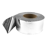 HARDCAST® 304100 Rolled Tape, 100 ft L x 3 in W, 17 mil THK, Modified Butyl Adhesive, Aluminum Backing, Silver