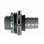 Carlon® LN43DA Straight Conduit Connector, 1/2 in Trade, PVC