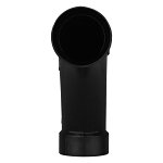 Charlotte ABS 00501 1000 1-Piece Combination Wye and Elbow, 3 in Nominal, Hub End Style, SCH 40/STD, ABS, Domestic