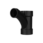 3" x 2" ABS Combo Wye & 45 Elbow Combination