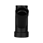 Charlotte ABS 00601 0600 Reducing Wye, Fitting/Connector: Reducing Wye, 2 x 1-1/2 x 1-1/2 in Nominal, Hub End Style, SCH 40/STD, ABS, Domestic