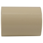 Charlotte CTS 02100 0600 Coupling, 1/2 in Nominal, Socket End Style, CPVC, Domestic