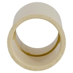 Charlotte CTS 02100 1400 Coupling, 1-1/2 in Nominal, Socket End Style, CPVC, Domestic