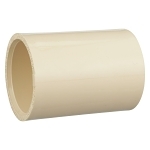 Charlotte CTS 02100 1600 Coupling, 2 in Nominal, Socket End Style, CPVC, Domestic
