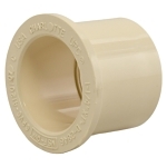 Charlotte CTS 02107 1600 Bushing, 1-1/4 x 1 in Nominal, Socket x Spigot End Style, CPVC, Domestic